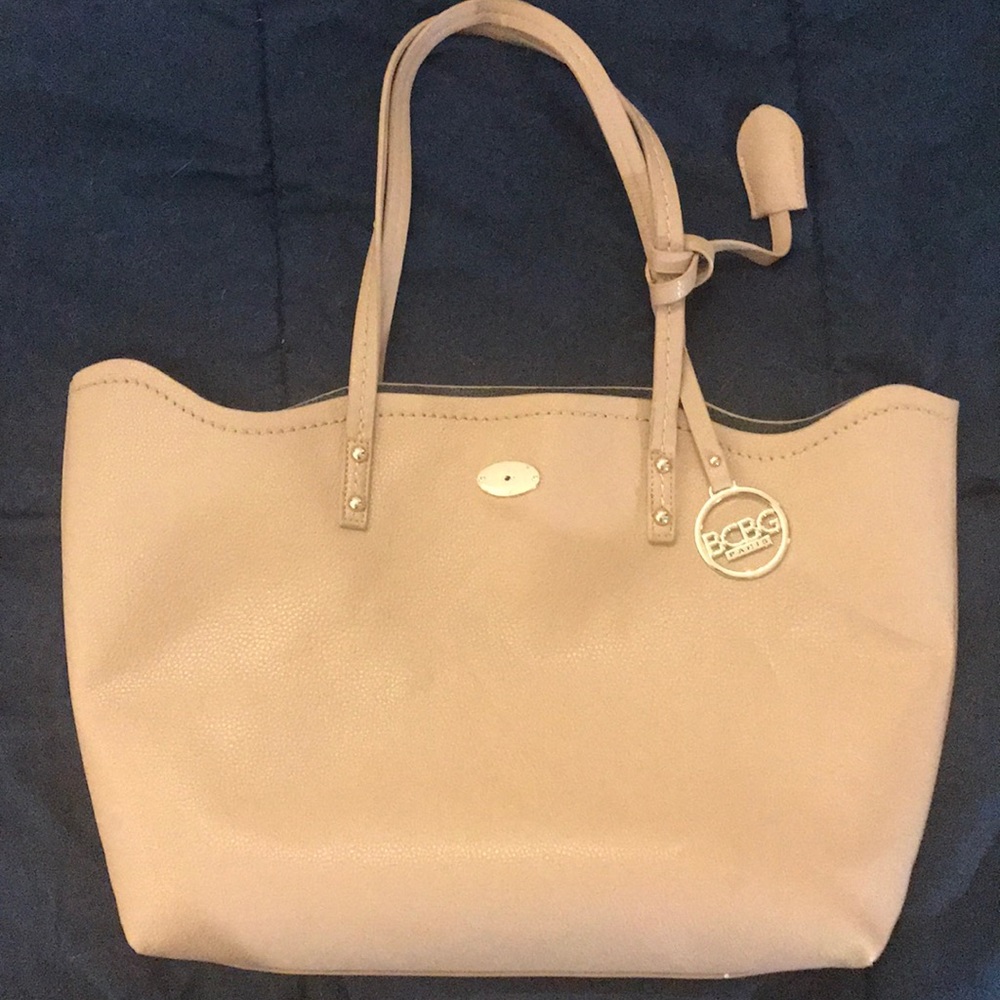 Tan BCBG Paris purse